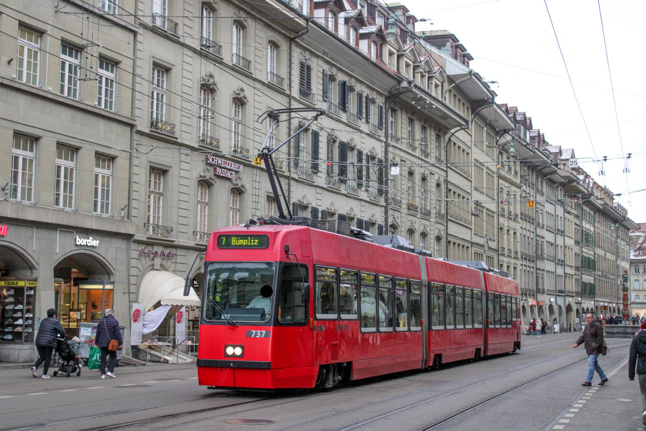 Берн, ACMV/ABB/Duewag Be 4/8 № 737