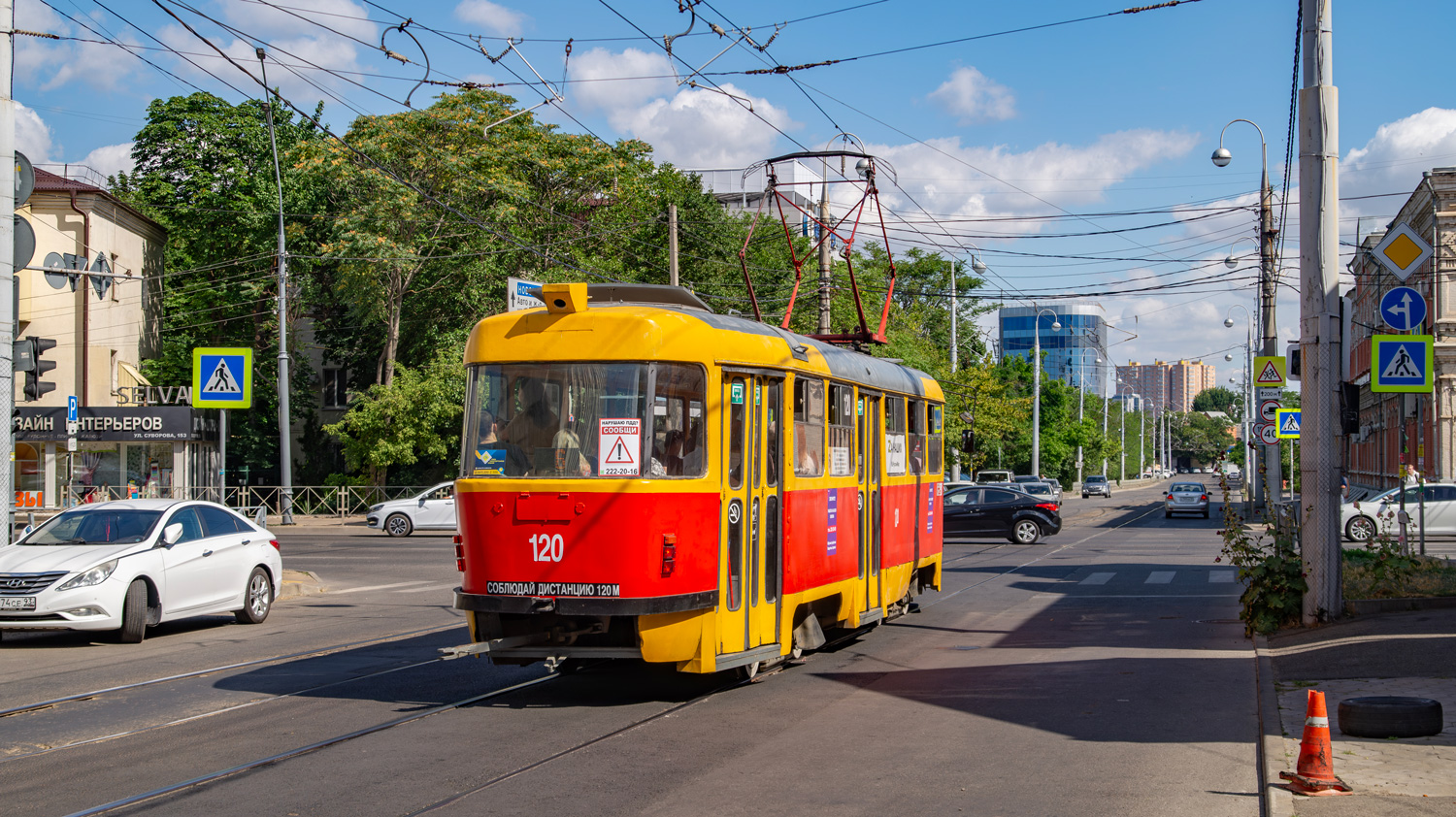 Краснодар, Tatra T3SU № 120