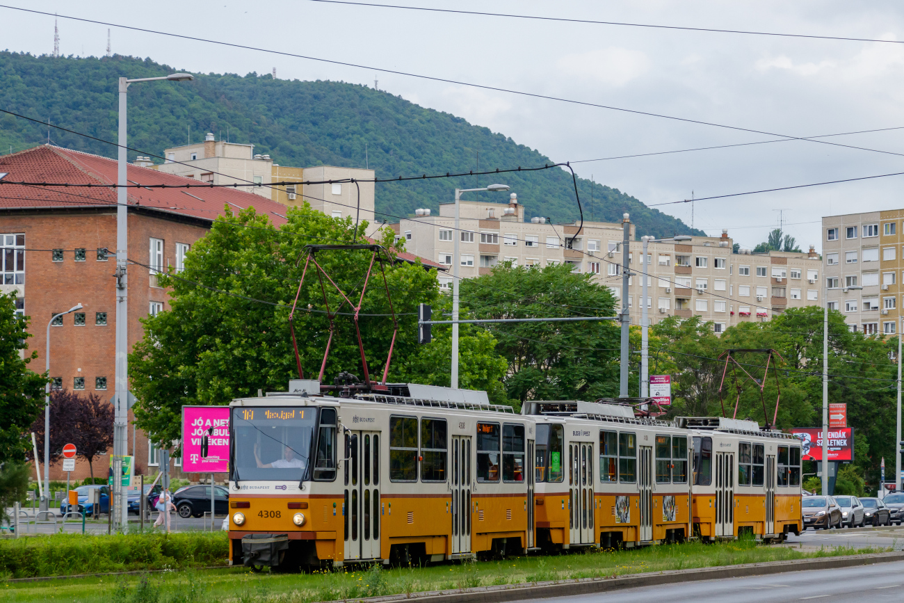 布达佩斯, Tatra T5C5K2 # 4308
