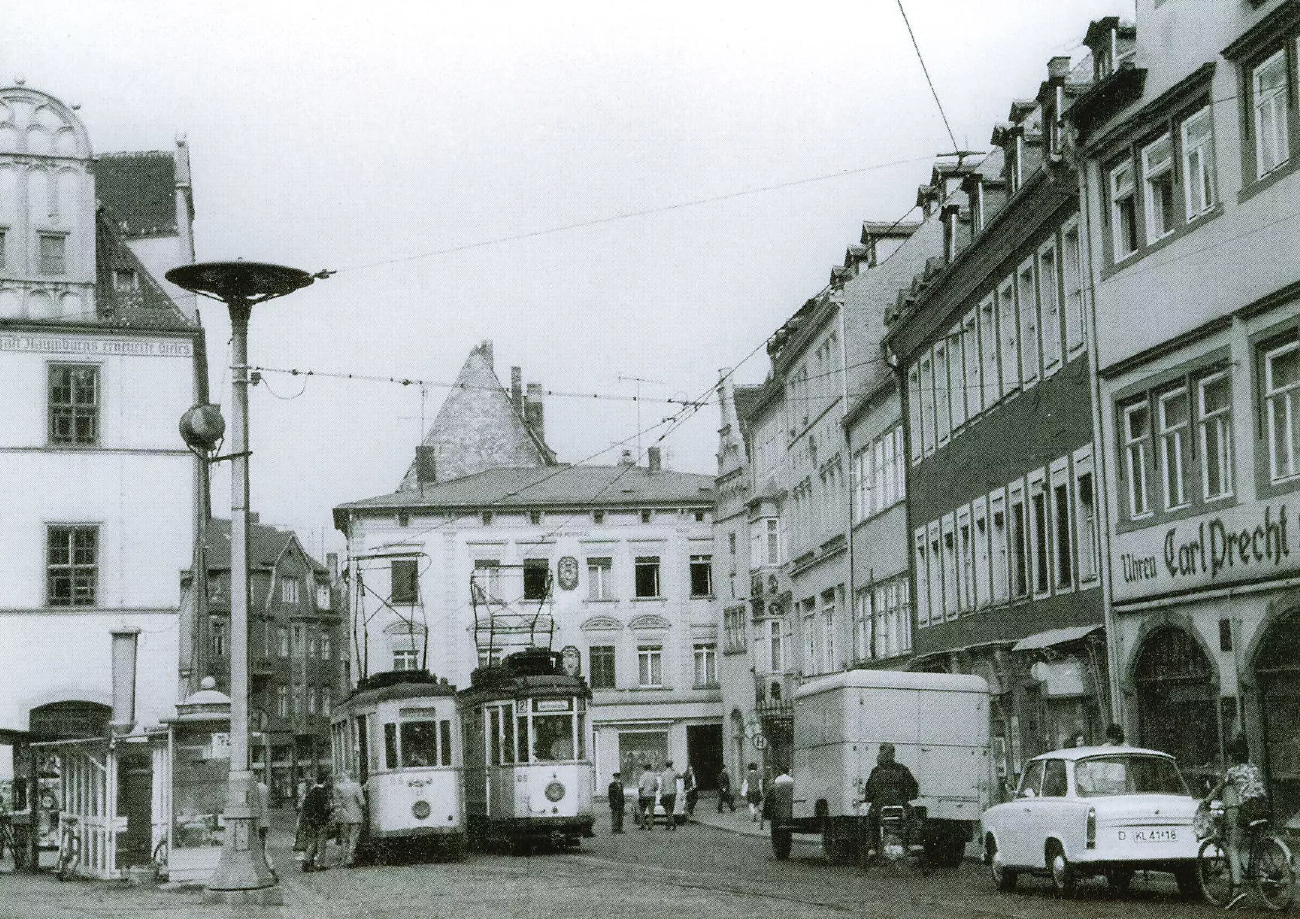 Наумбург, Двухосный моторный Lindner/SSW № 16; Наумбург, Двухосный моторный Lindner/SSW № 12; Наумбург — Старые фотографии