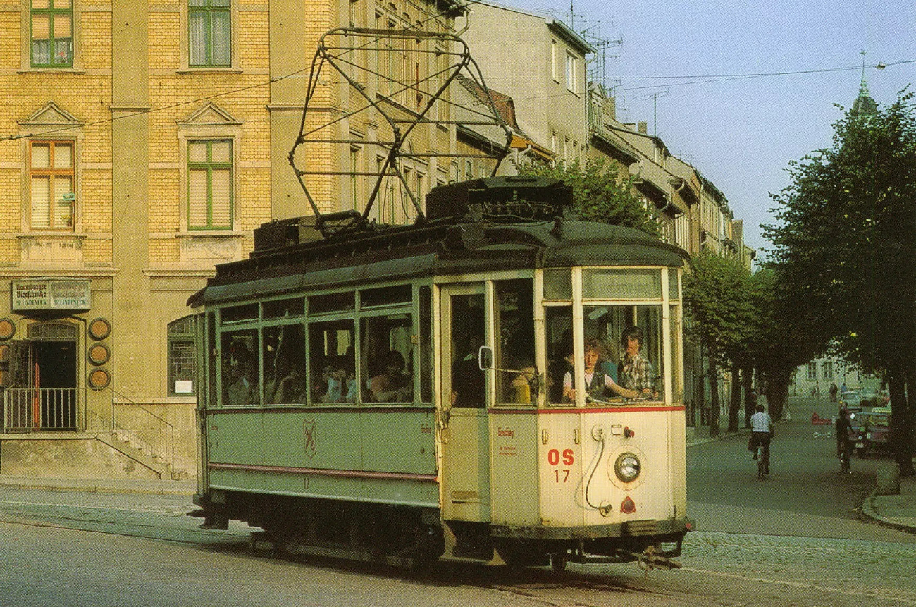 Наумбург, Двухосный моторный Lindner/SSW № 17; Наумбург — Старые фотографии