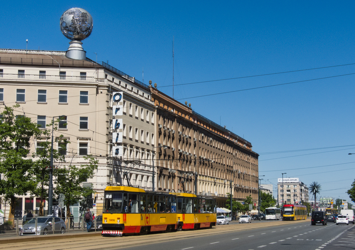 Варшава, Konstal 105Nf № 1416