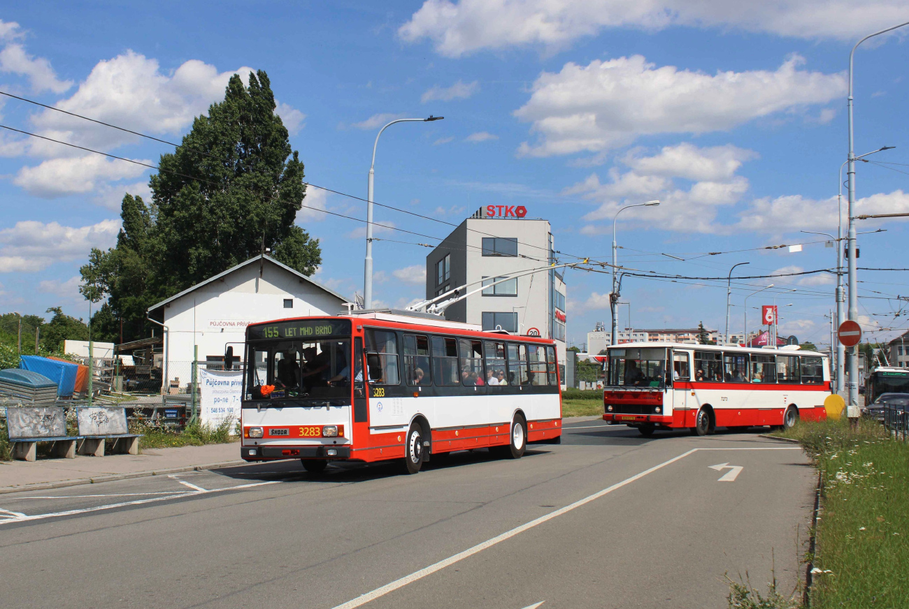 Брно, Škoda 14Tr17/6M № 3283