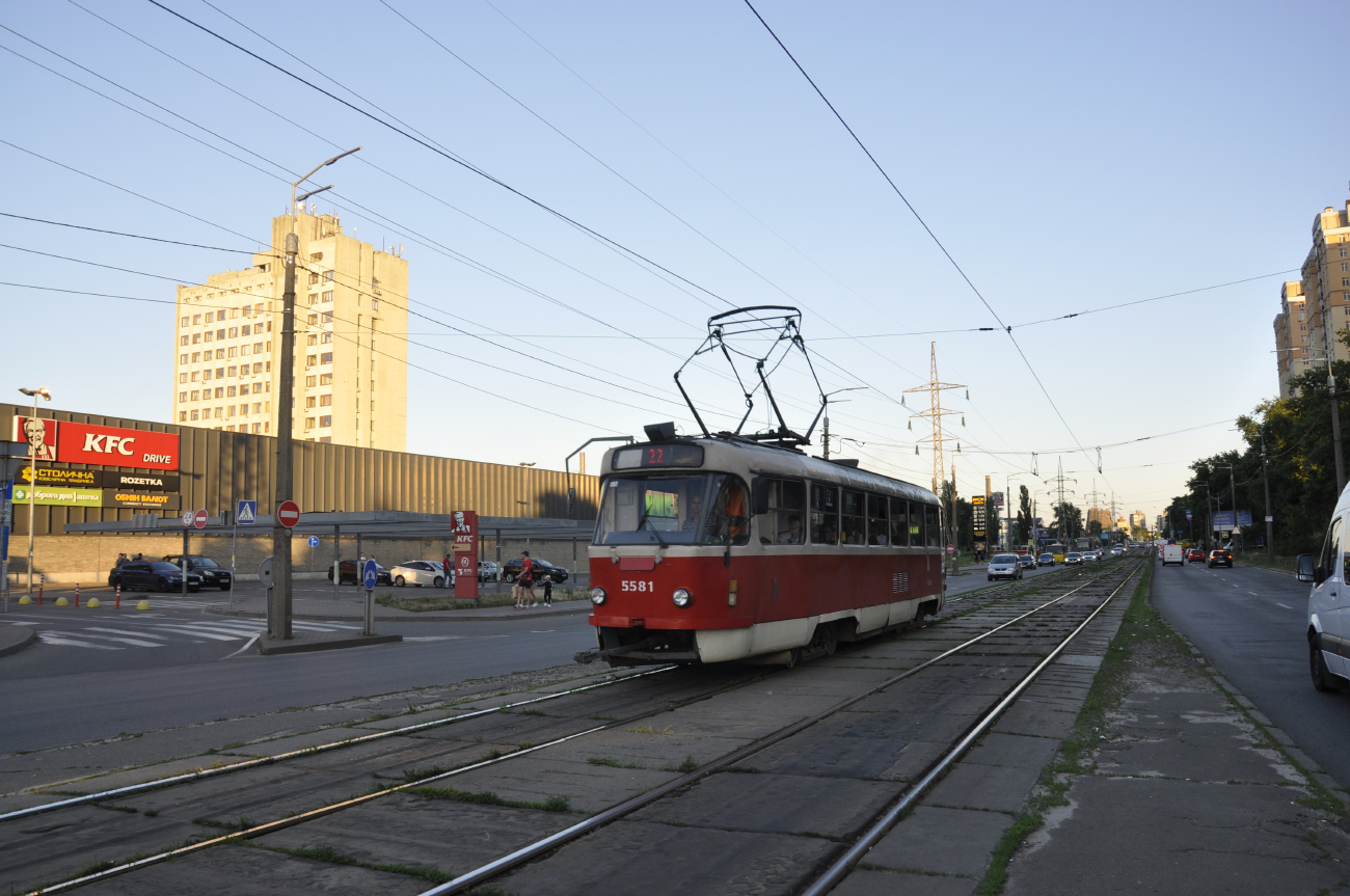 Киев, Tatra T3SUCS № 5581