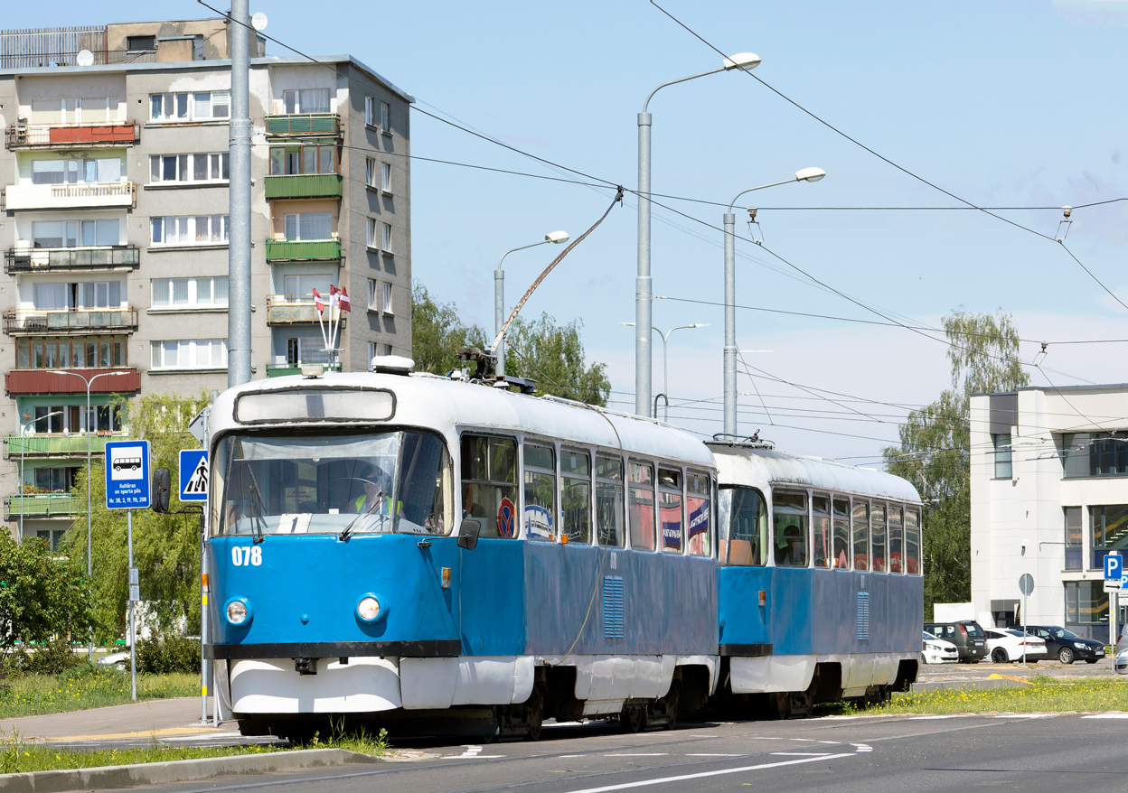 Даугавпилс, Tatra T3DC1 № 078 Даугавпилс, Tatra T3DC1 № 078