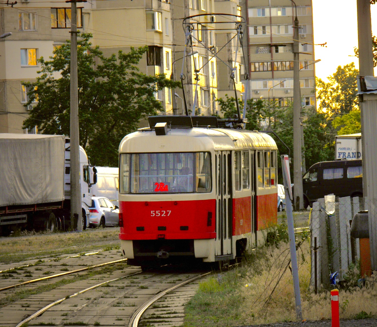 Киев, Tatra T3SUCS № 5527