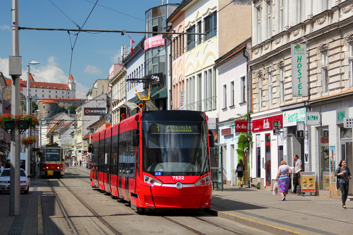 Братислава, Škoda 30T ForCity Plus № 7522