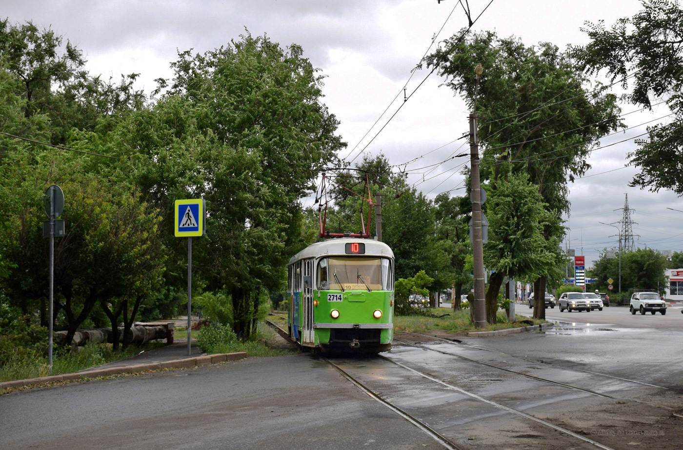 Волгоград, Tatra T3SU № 2714