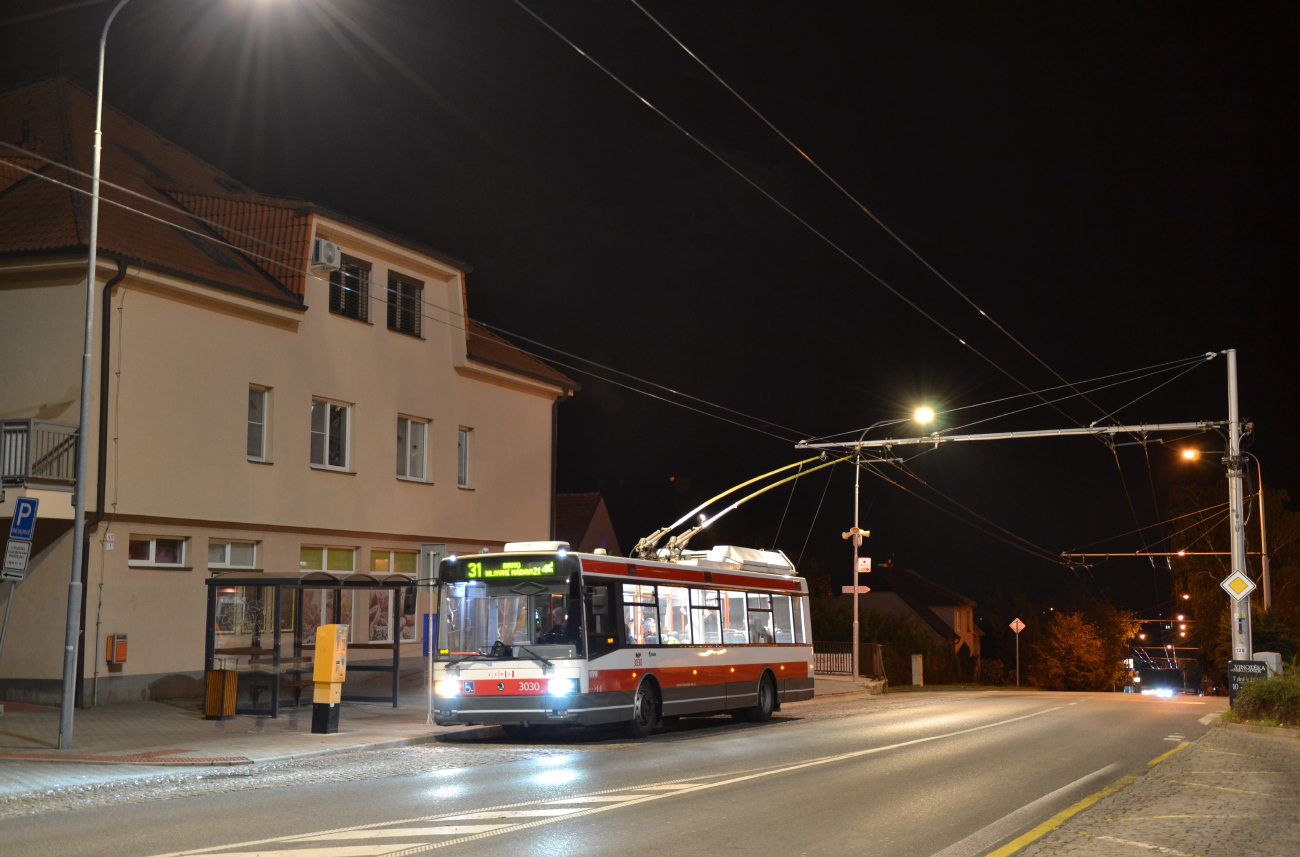 Брно, Škoda 21Tr № 3030