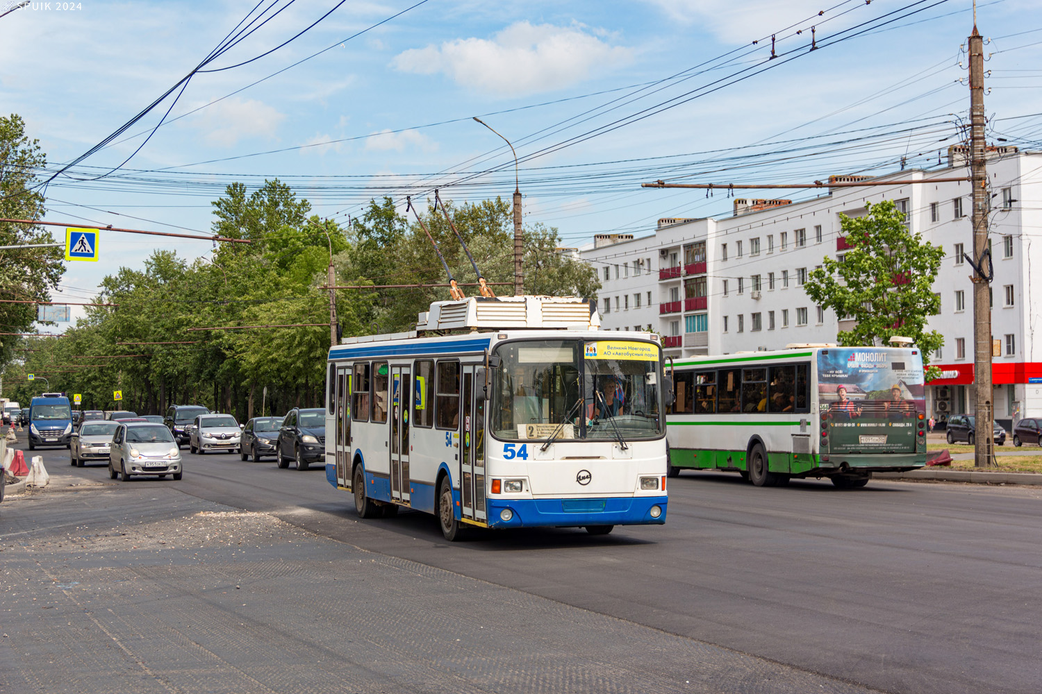Великий Новгород, ЛиАЗ-52803 № 54