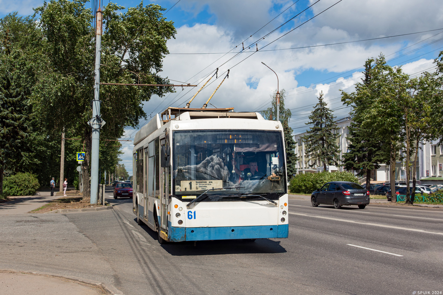 Великий Новгород, Тролза-5265.00 «Мегаполис» № 61