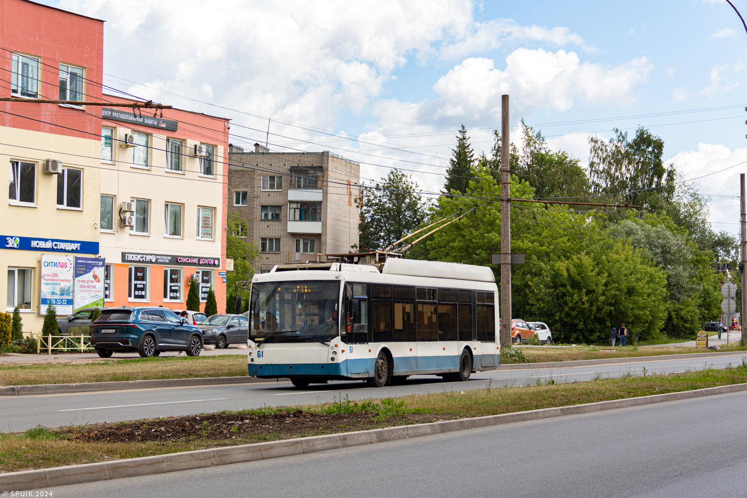 Великий Новгород, Тролза-5265.00 «Мегаполис» № 61