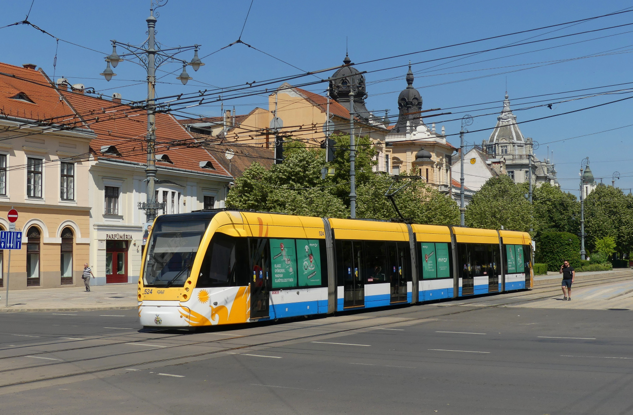 Дебрецен, CAF Urbos 3 № 524