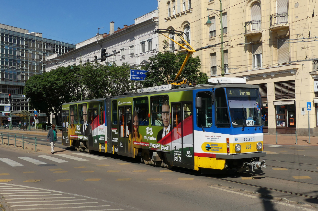 Сегед, Tatra KT4DMC № 208