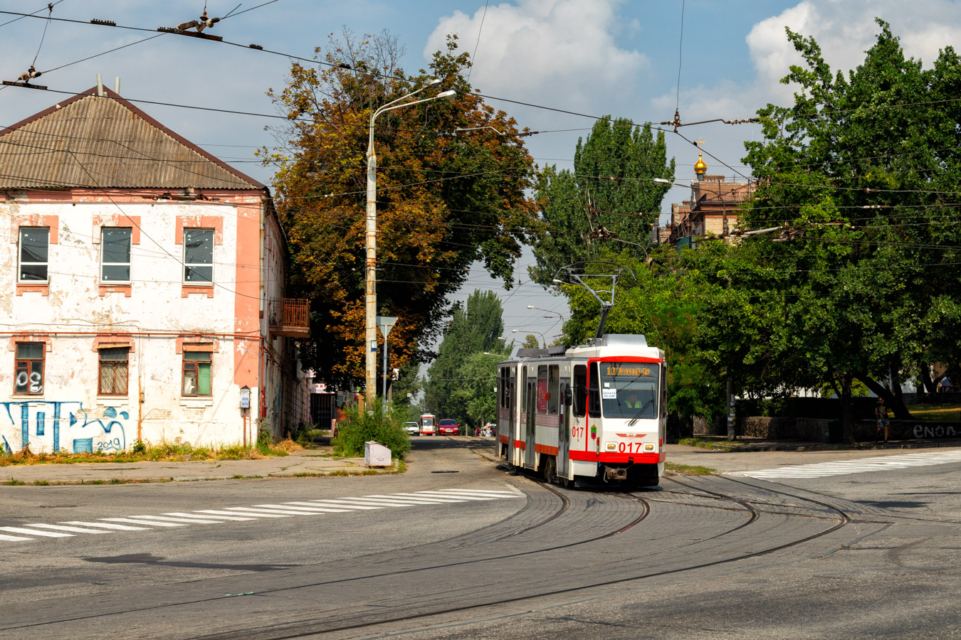 Запорожье, Tatra KT4DM № 017