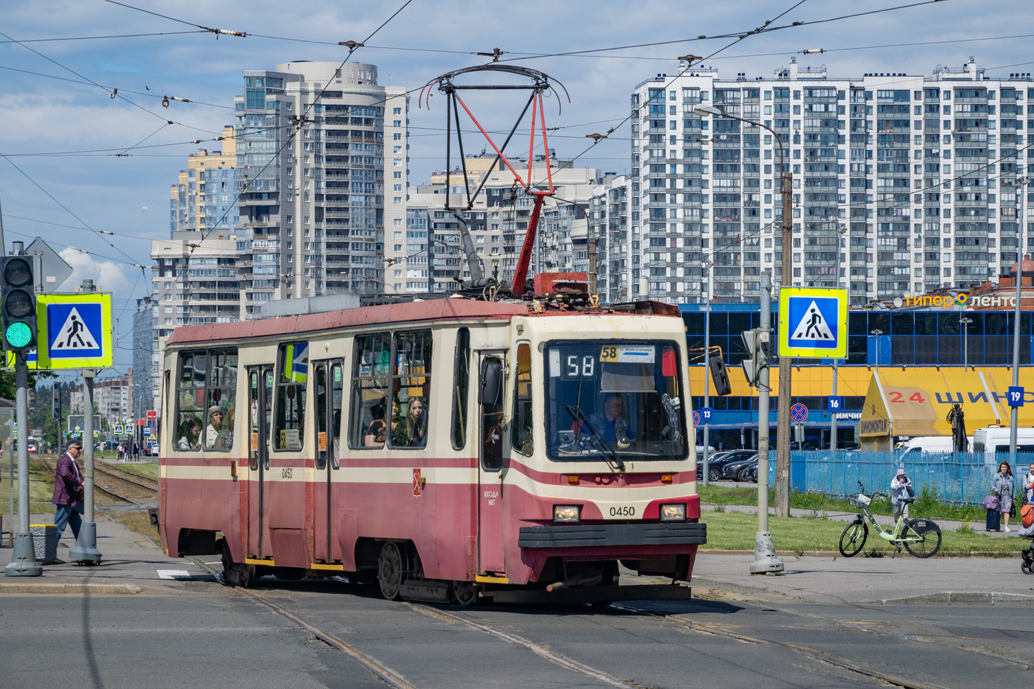 Санкт-Петербург, 71-134К (ЛМ-99К) № 0450