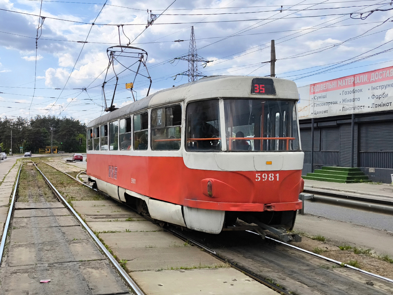 Kiev, Tatra T3P N°. 5981