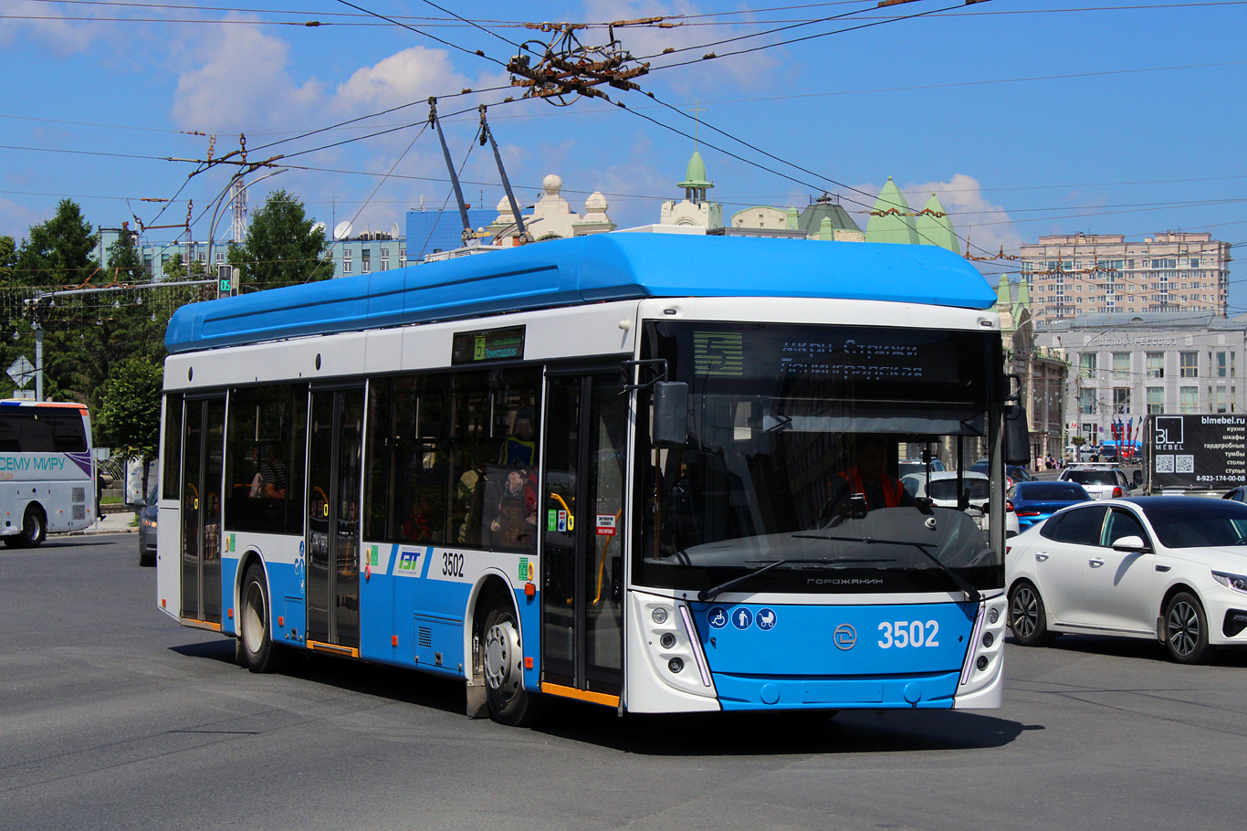 Novosibirsk, UTTZ-6241.01 “Gorozhanin” № 3502