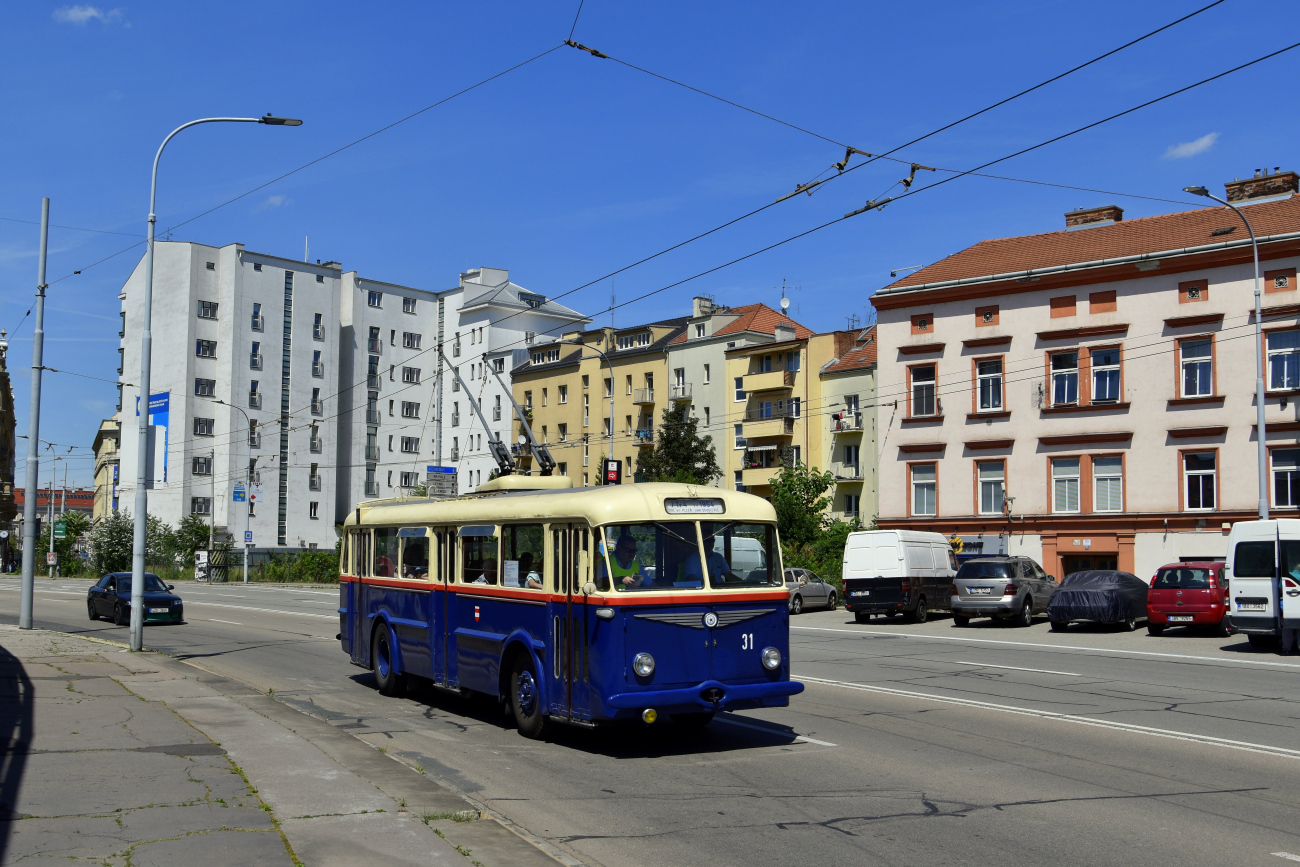 Брно, Škoda 7Tr4 № 31