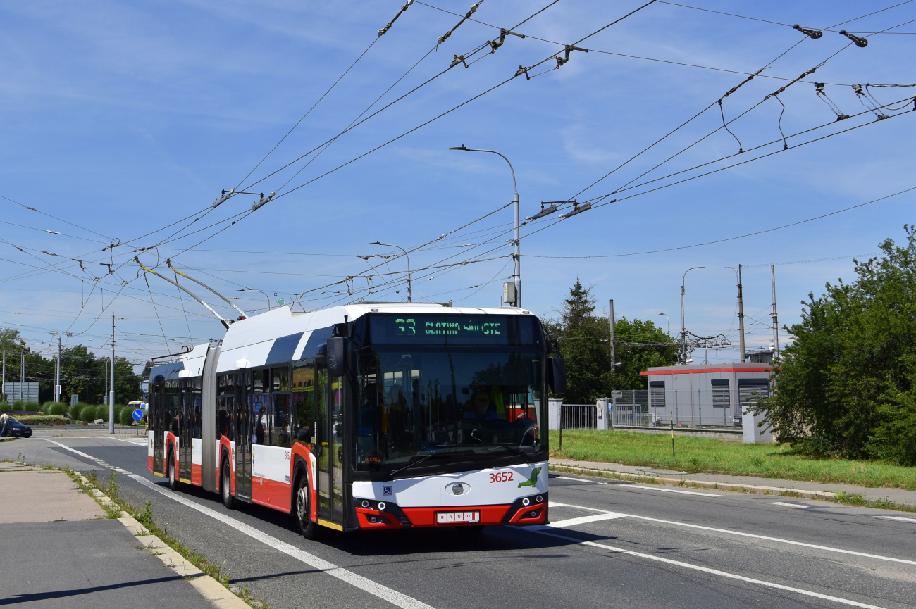 Брно, Škoda 27Tr Solaris IV № 3652