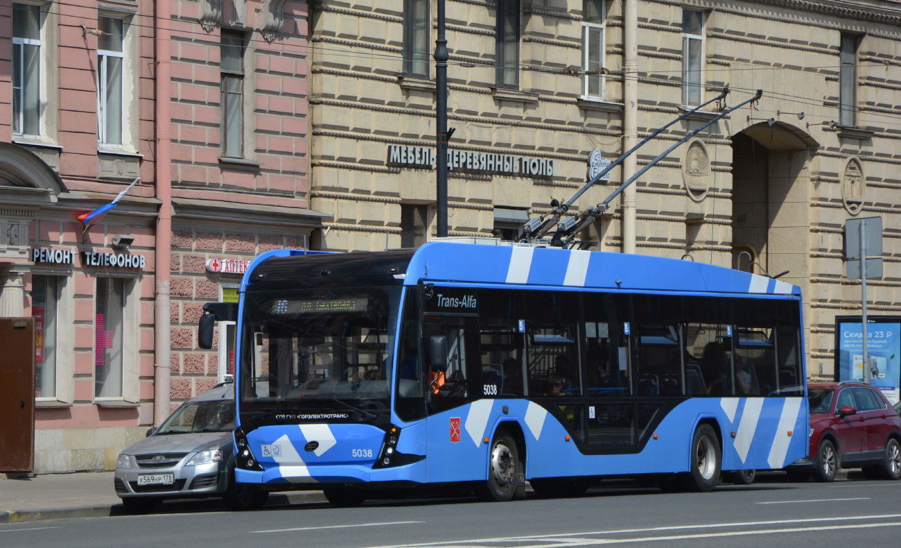 Санкт-Петербург, ВМЗ-5298.01 «Авангард» № 5038