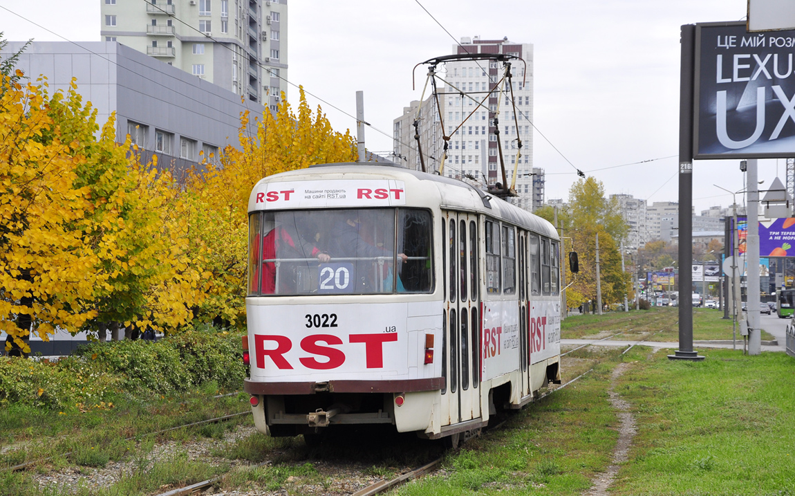 Харьков, Tatra T3SUCS № 3022