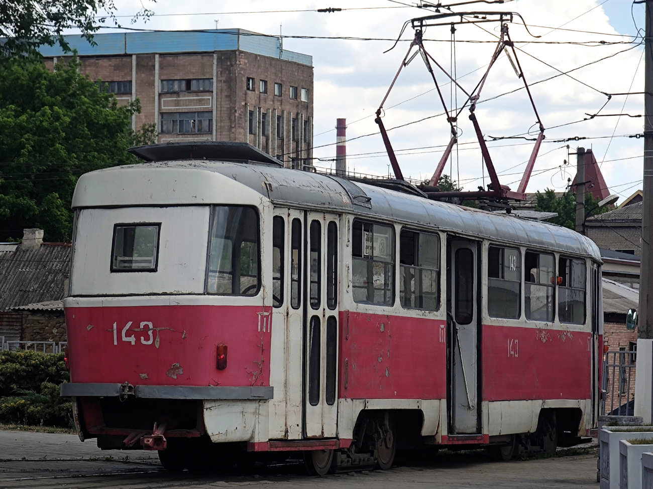Донецк, Tatra T3SU № 143 Донецк, Tatra T3SU № 143