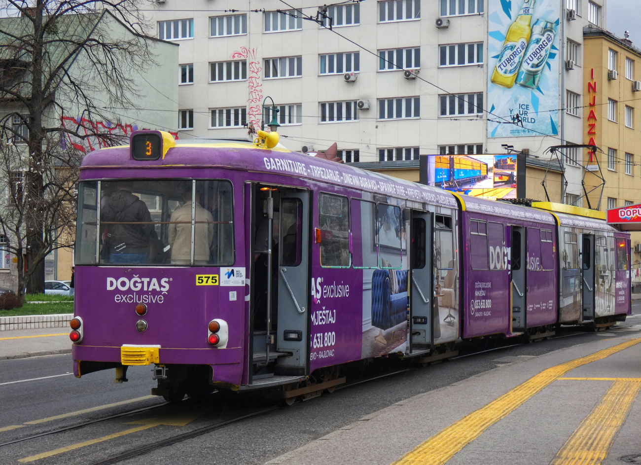 Сараево, Duewag GT8 № 575