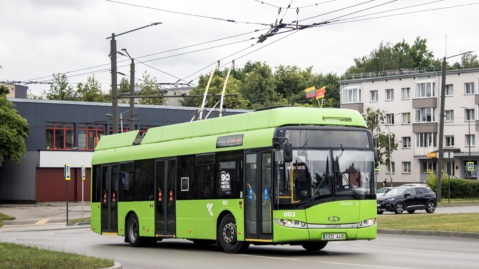 Каунас, Solaris Trollino III 12 AC № 003