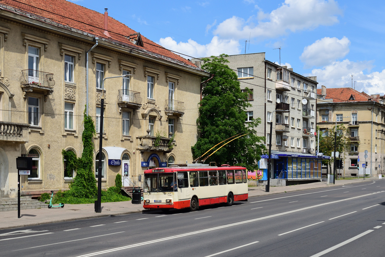 Вильнюс, Škoda 14Tr11/6 № 1116