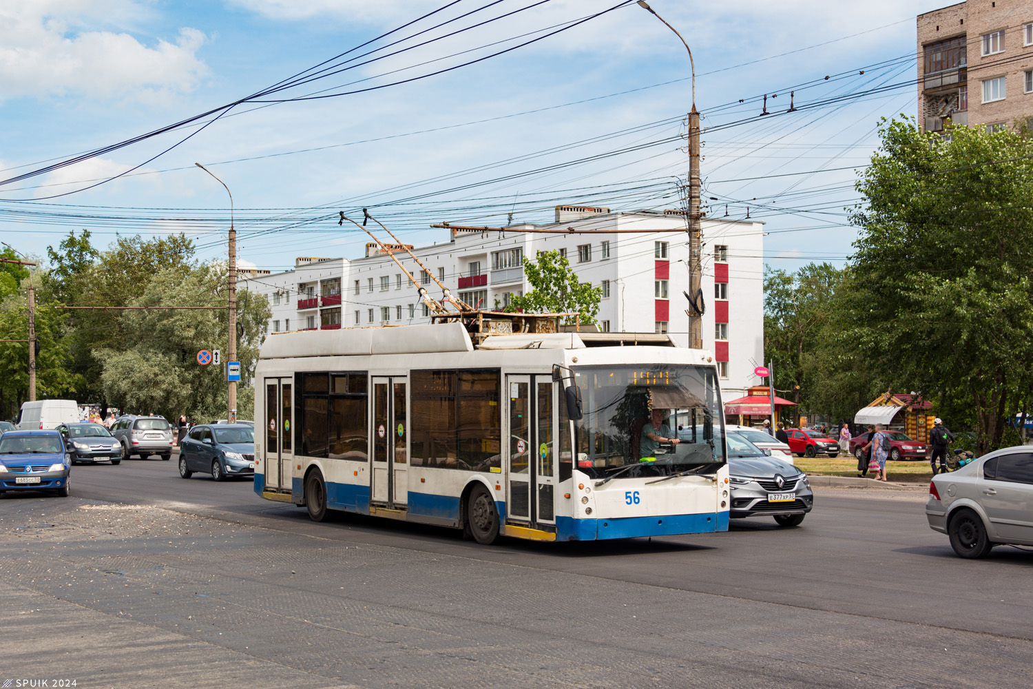 Великий Новгород, Тролза-5265.00 «Мегаполис» № 56