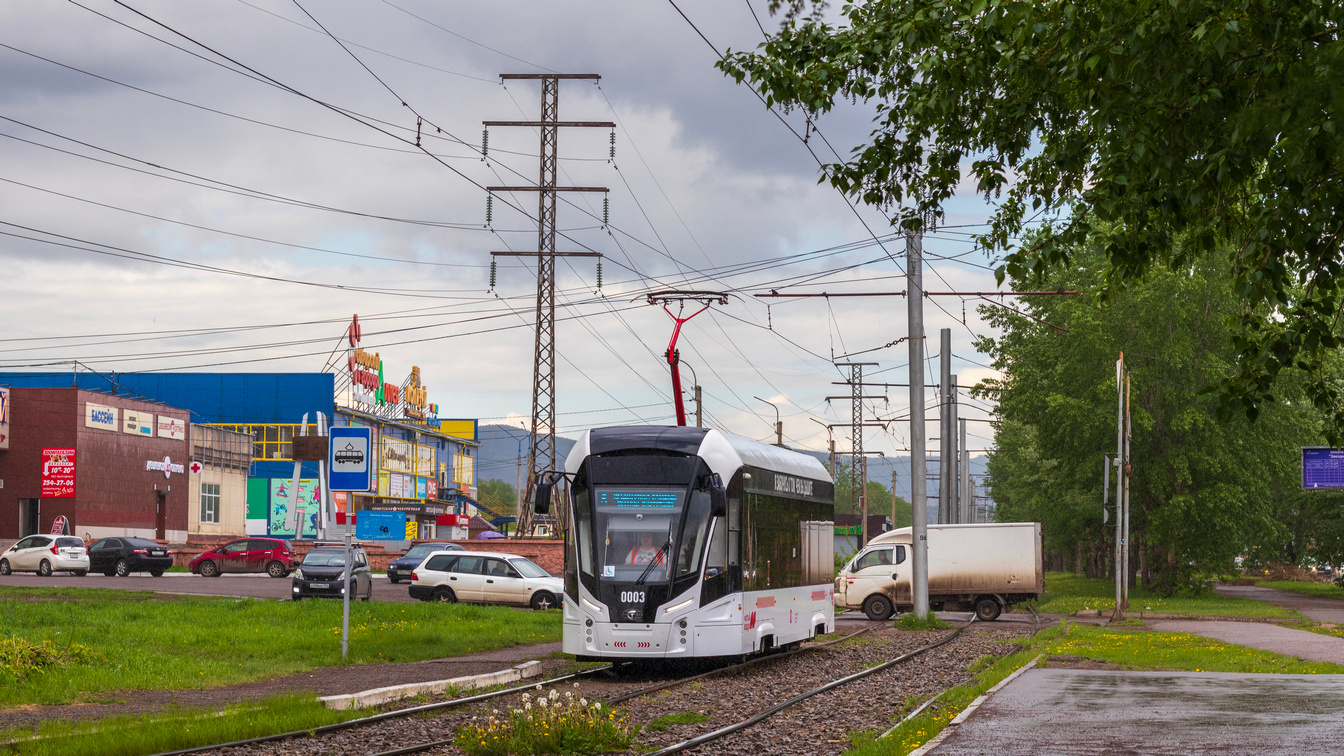Красноярск, 71-911ЕМ «Львёнок» № 0003