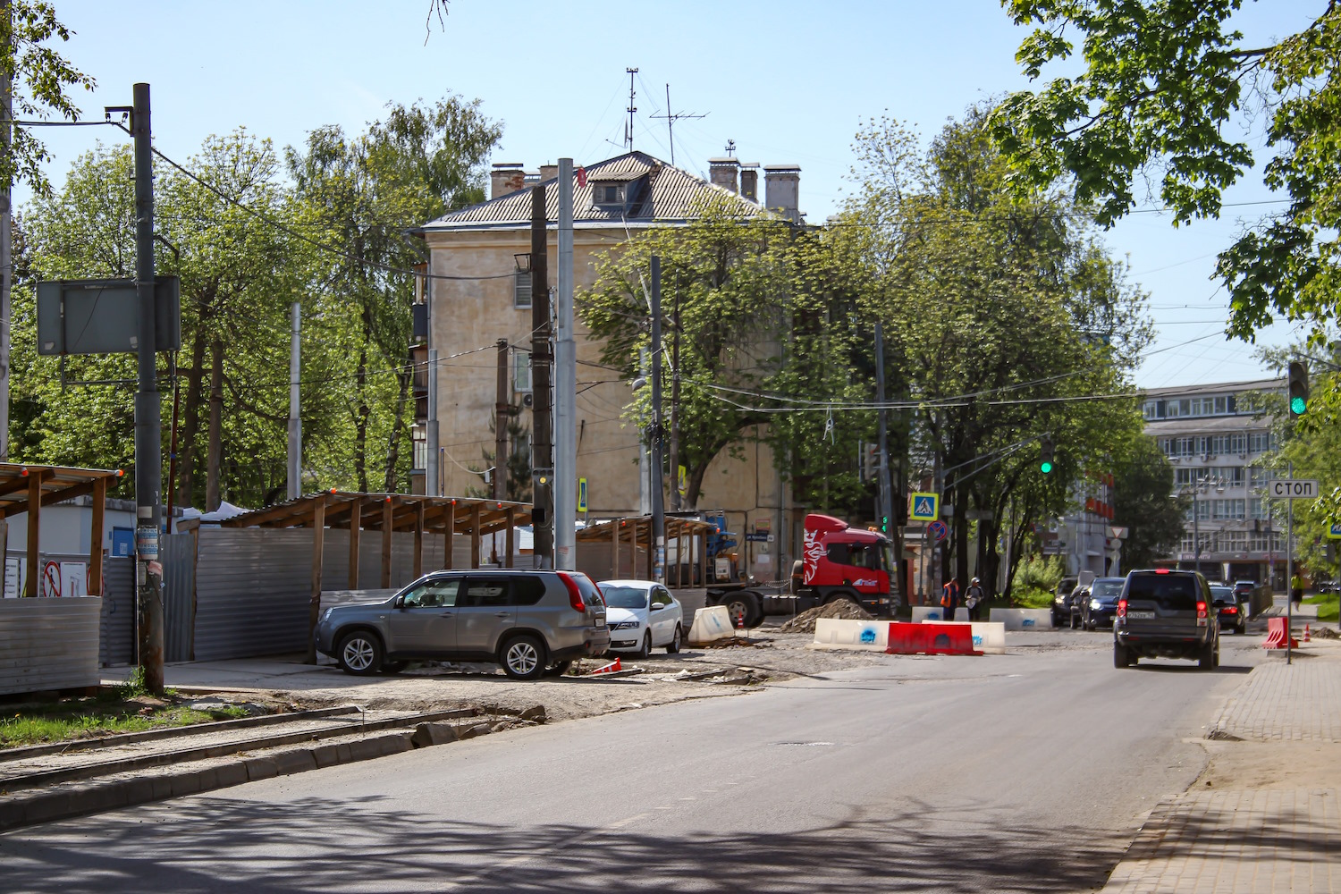 Nijni Novgorod — Repair of the tram line under the concession agreement. Stage №3