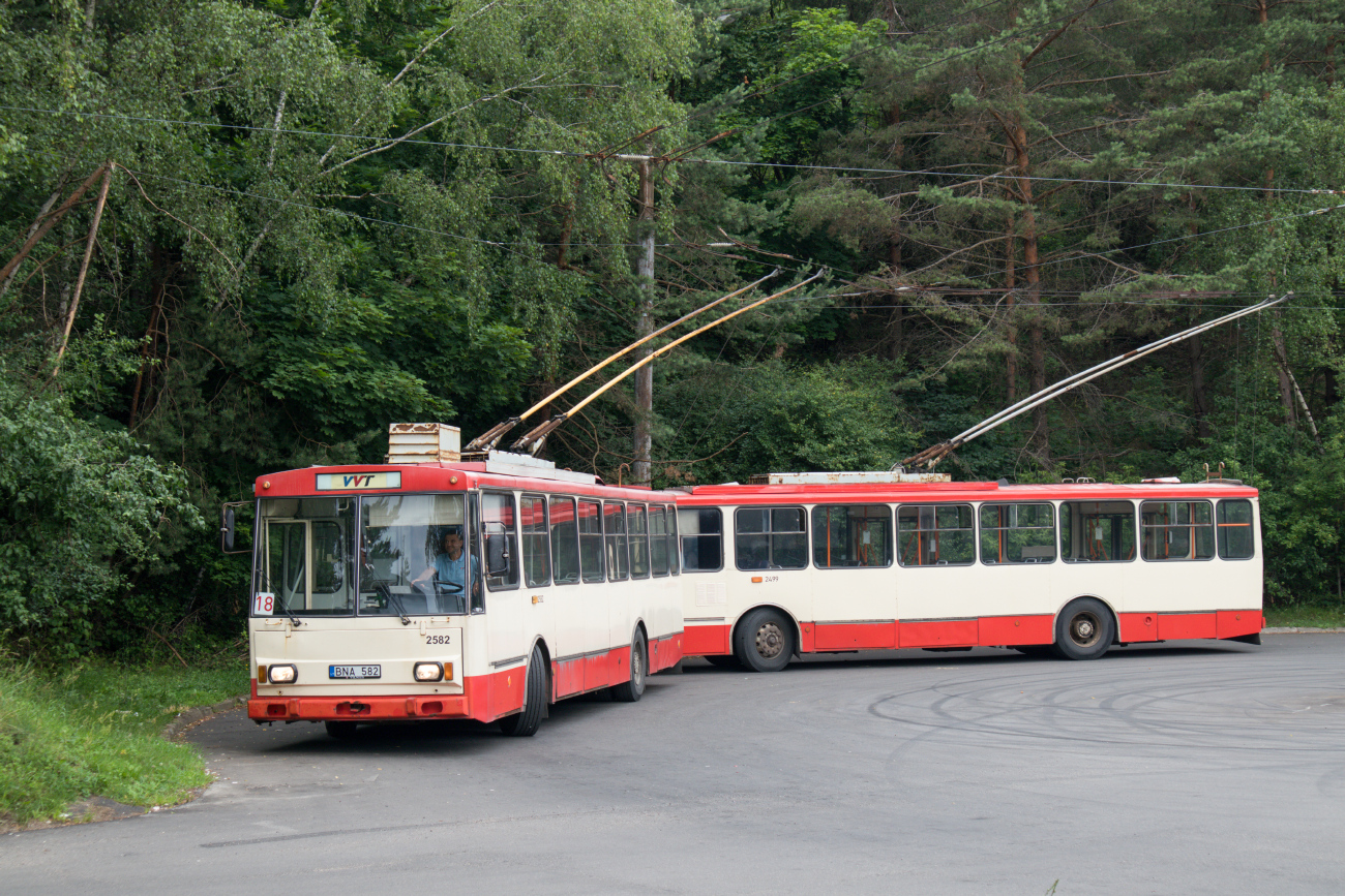 Вильнюс, Škoda 14Tr07 № 2582
