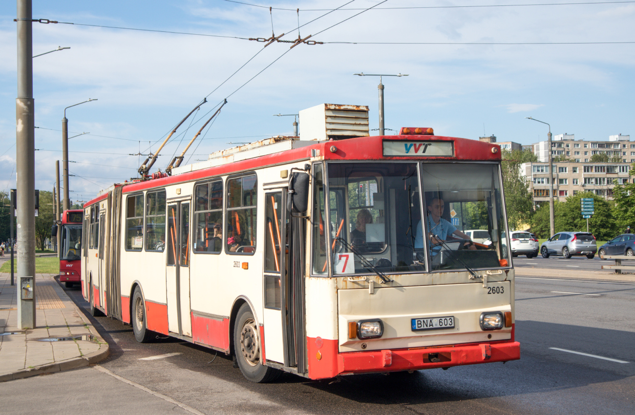 Вильнюс, Škoda 15Tr03/6 № 2603