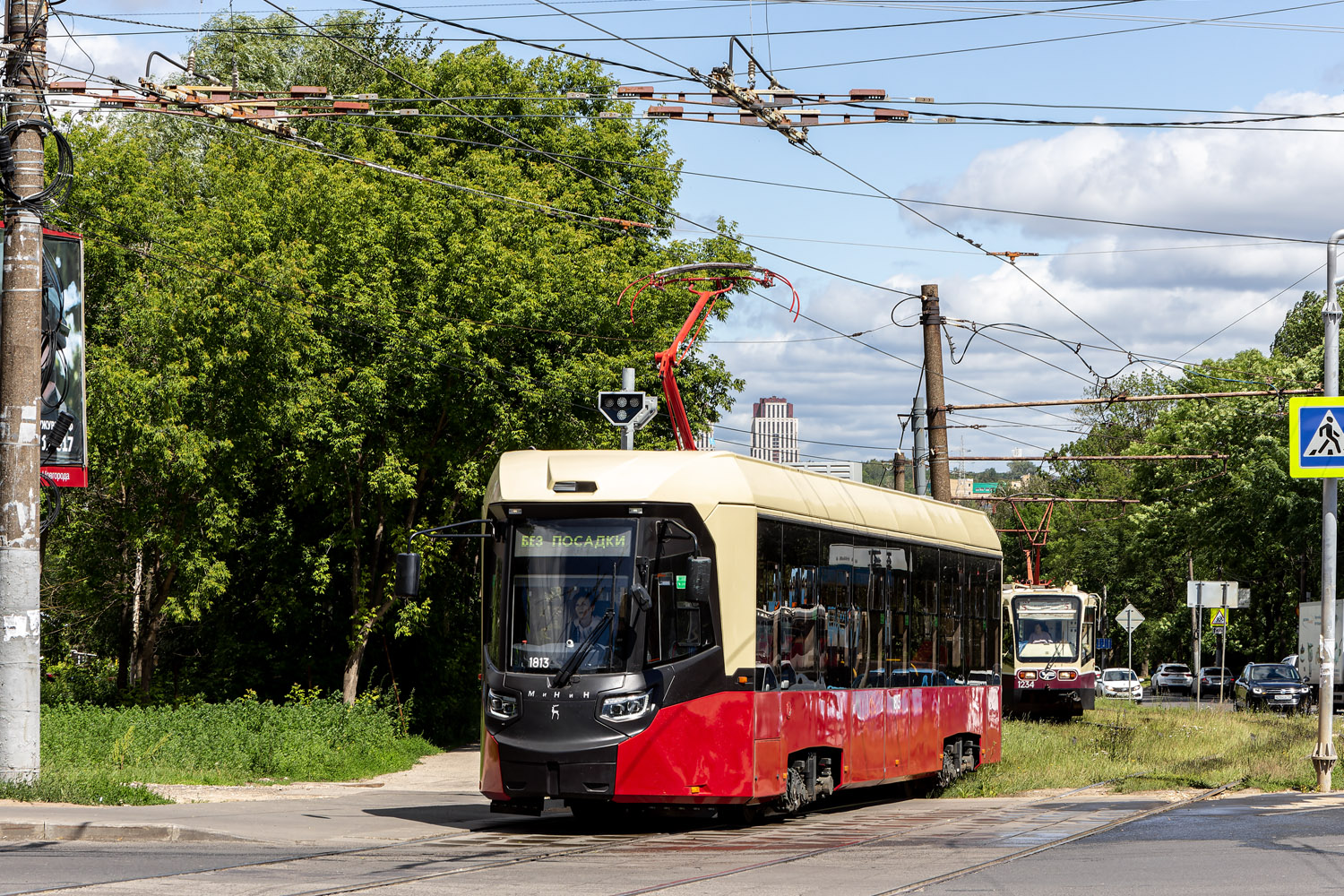 Нижний Новгород, БКМ Т811 «МиНиН» № 1813