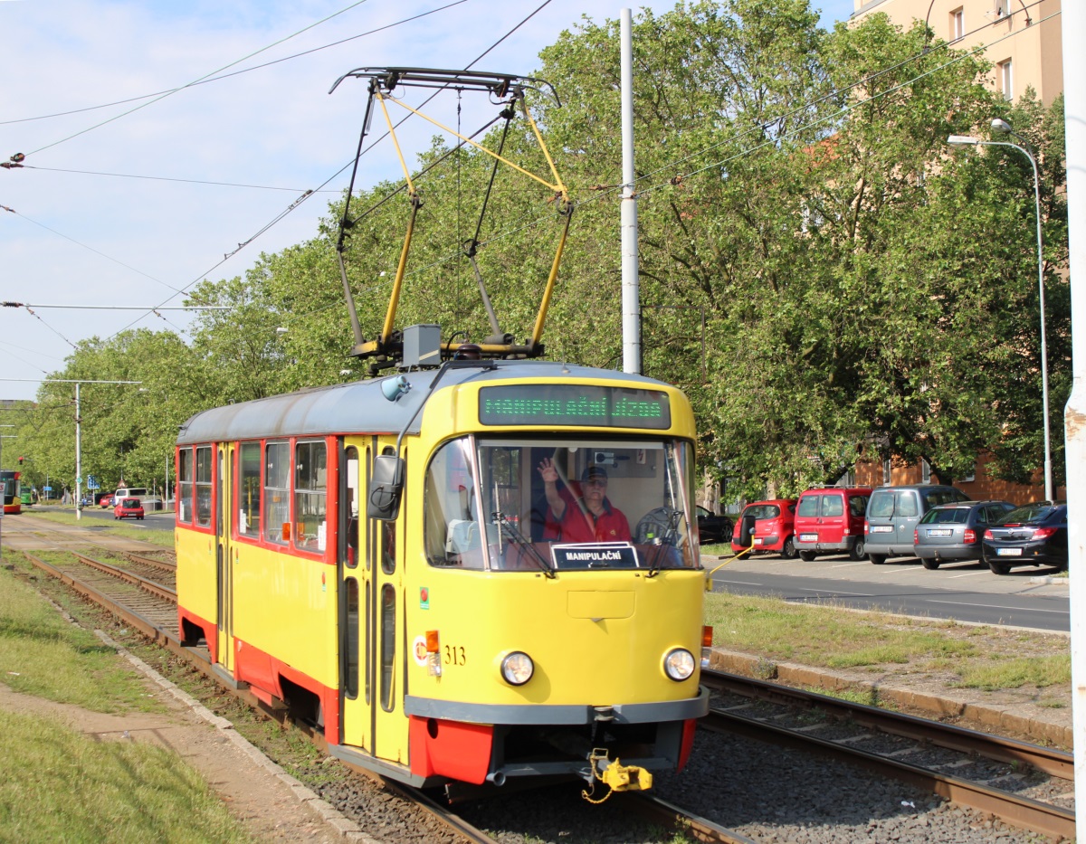 Most ― Litvínov, Tatra T3M.3 Nr 313