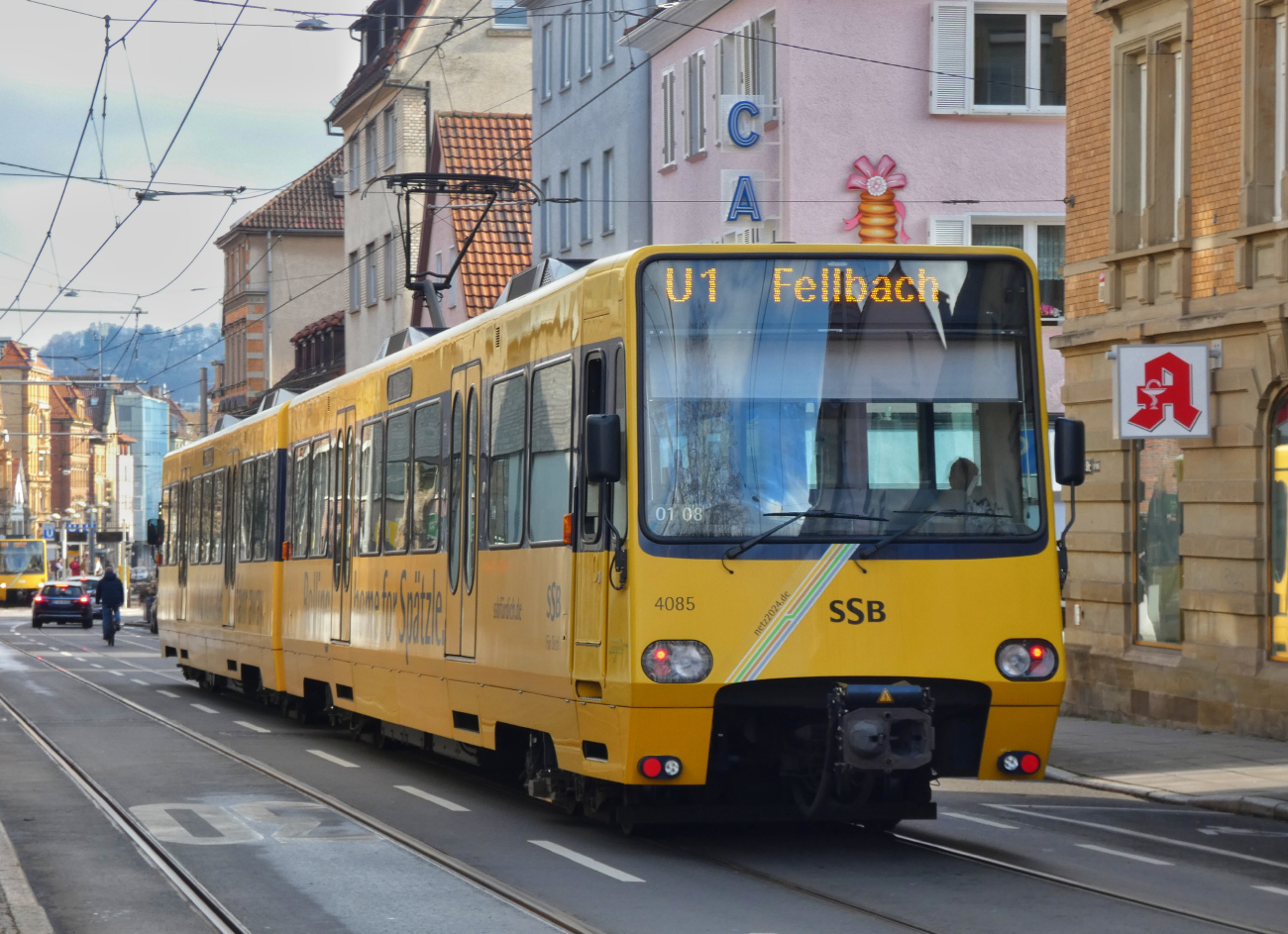 Stuttgart, Duewag DT8.S № 4085 Stuttgart, Duewag DT8.S № 4085