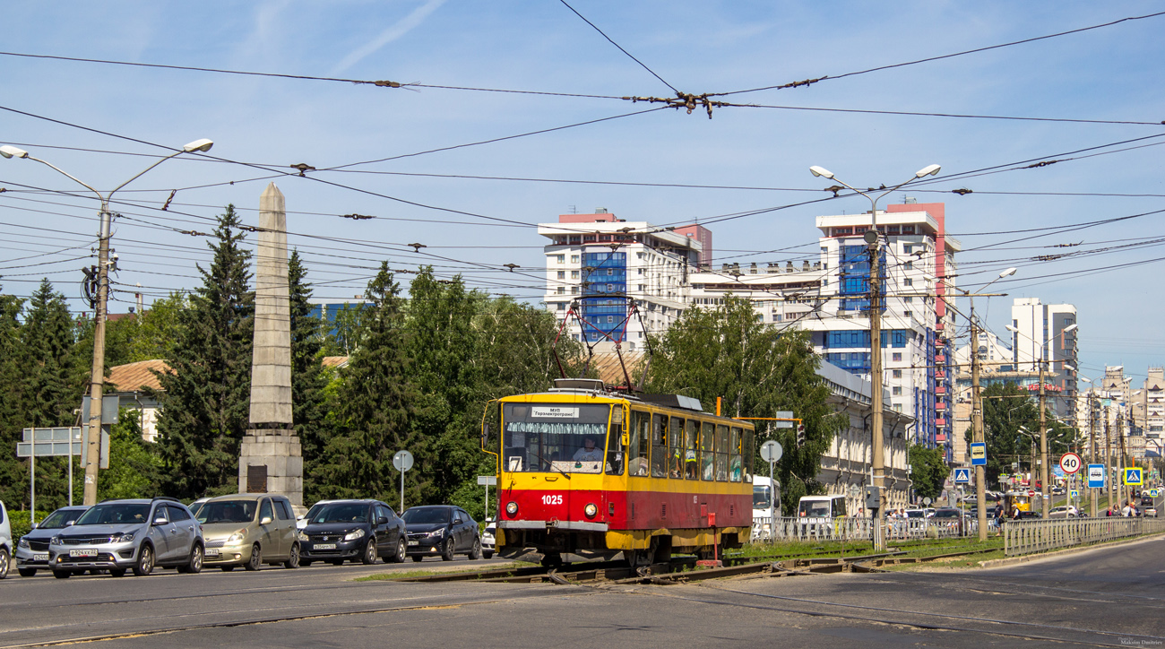 Барнаул, Tatra T6B5SU № 1025