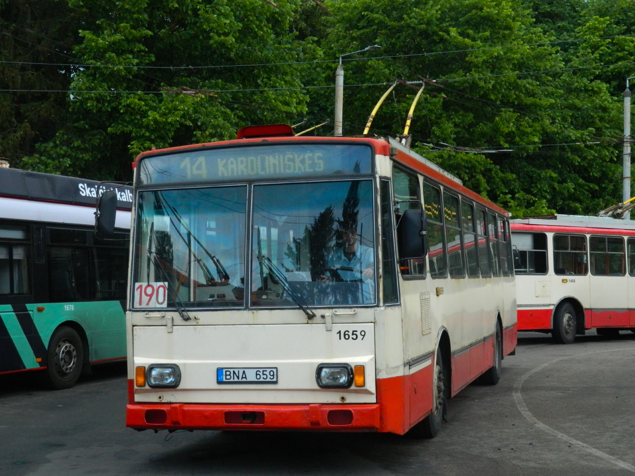 Вильнюс, Škoda 14Tr17/6M № 1659