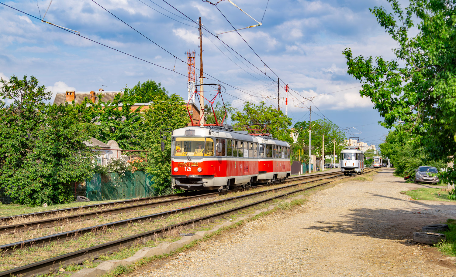 Краснодар, Tatra T3SU КВР ТРЗ № 125