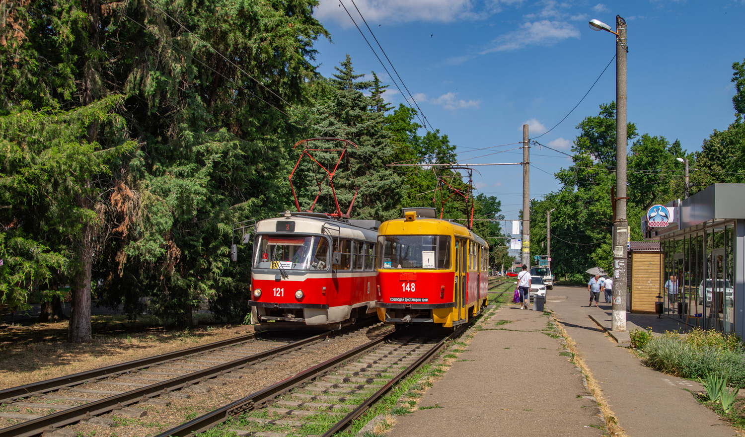 Краснодар, Tatra T3SU № 148
