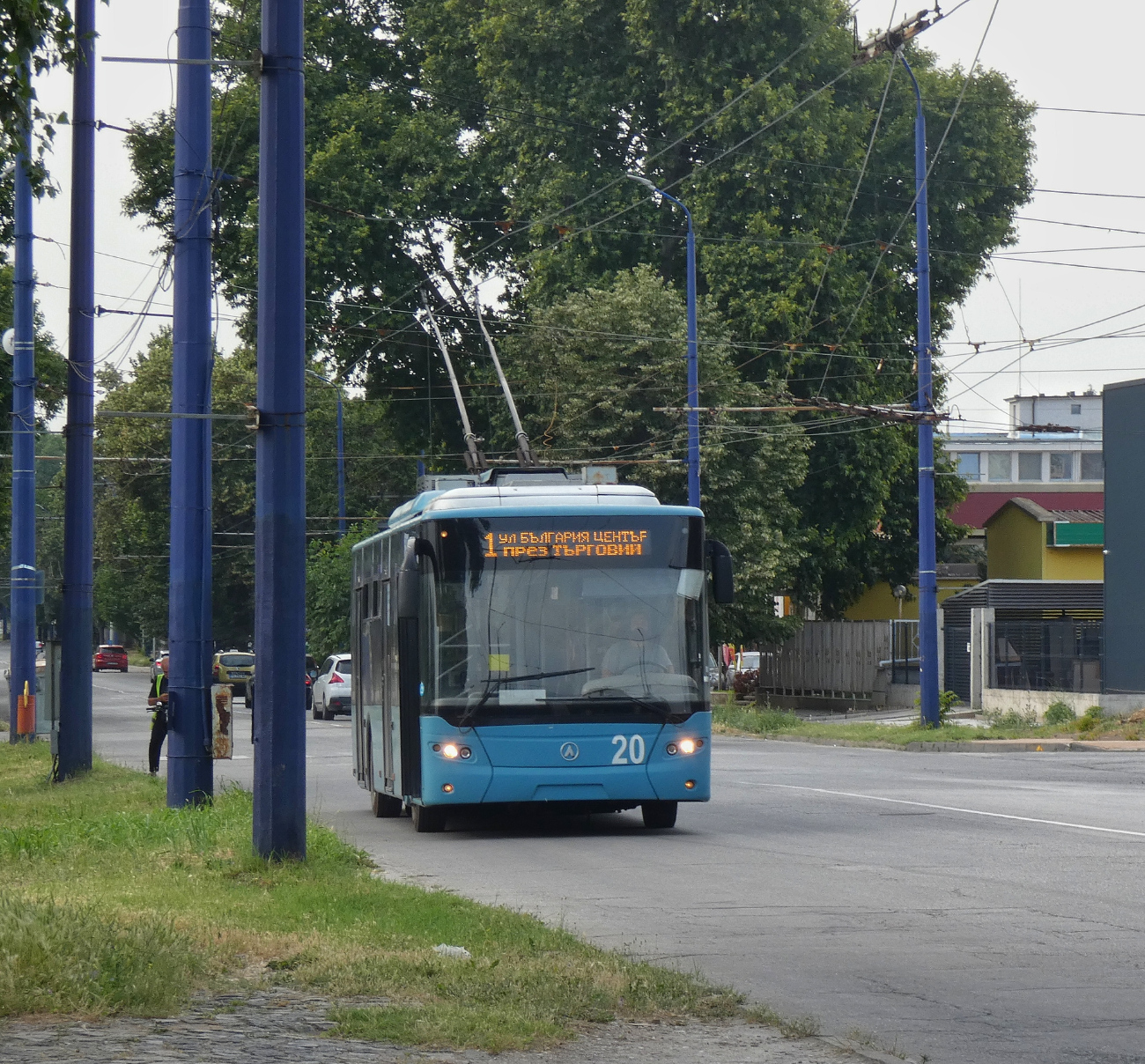Пазарджик, ЛАЗ E183A1 № 20