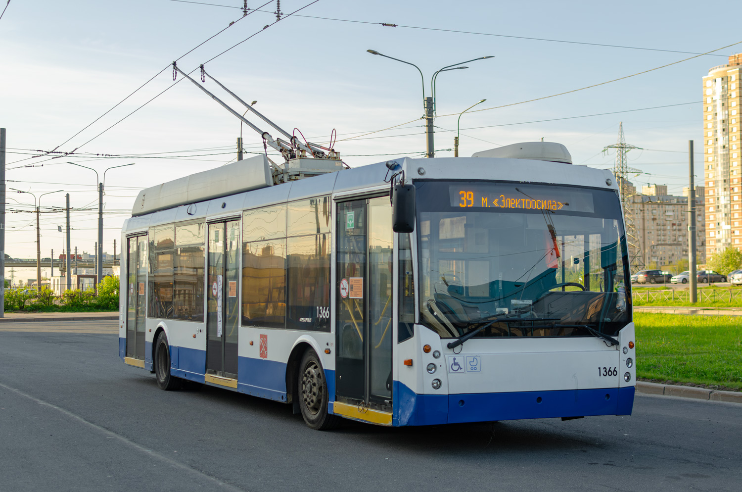 Санкт-Петербург, Тролза-5265.00 «Мегаполис» № 1366