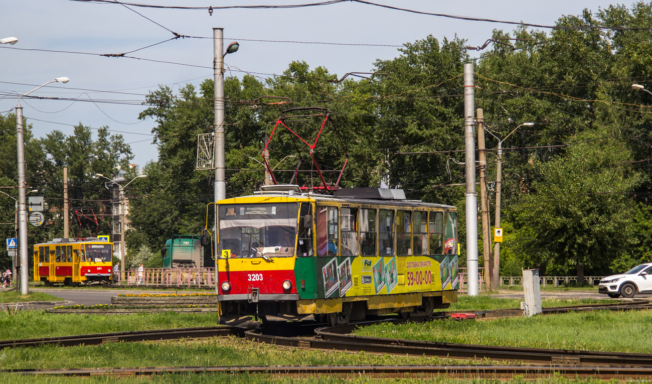 Барнаул, Tatra T6B5SU № 3203