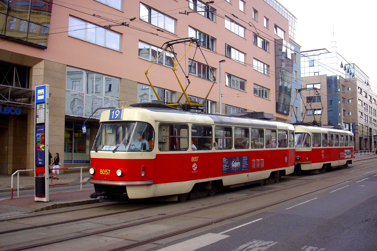 Прага, Tatra T3M № 8057