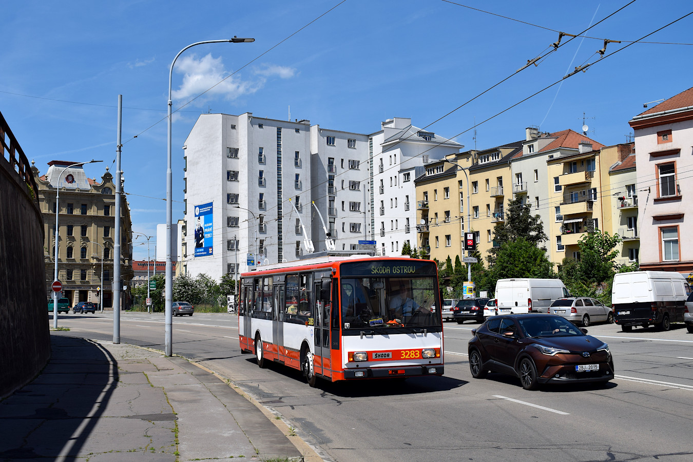 Брно, Škoda 14Tr17/6M № 3283; Брно — Dopravní nostalgie 2024 a DOD Vozovna Slatina