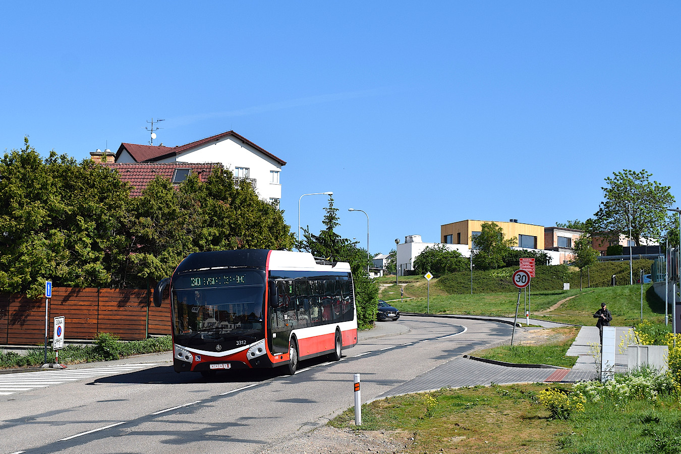 Брно, Škoda 32Tr SOR № 3312