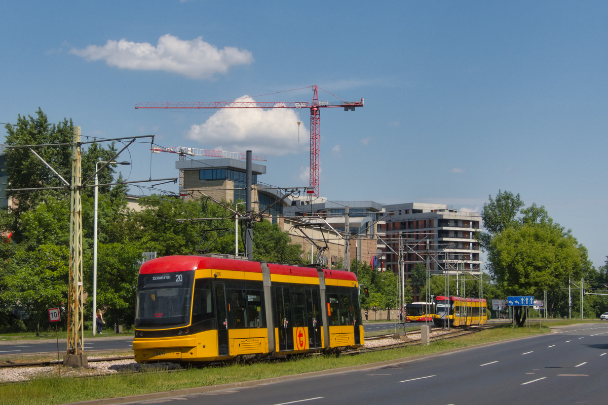 Варшава, PESA Jazz 134N № 3806