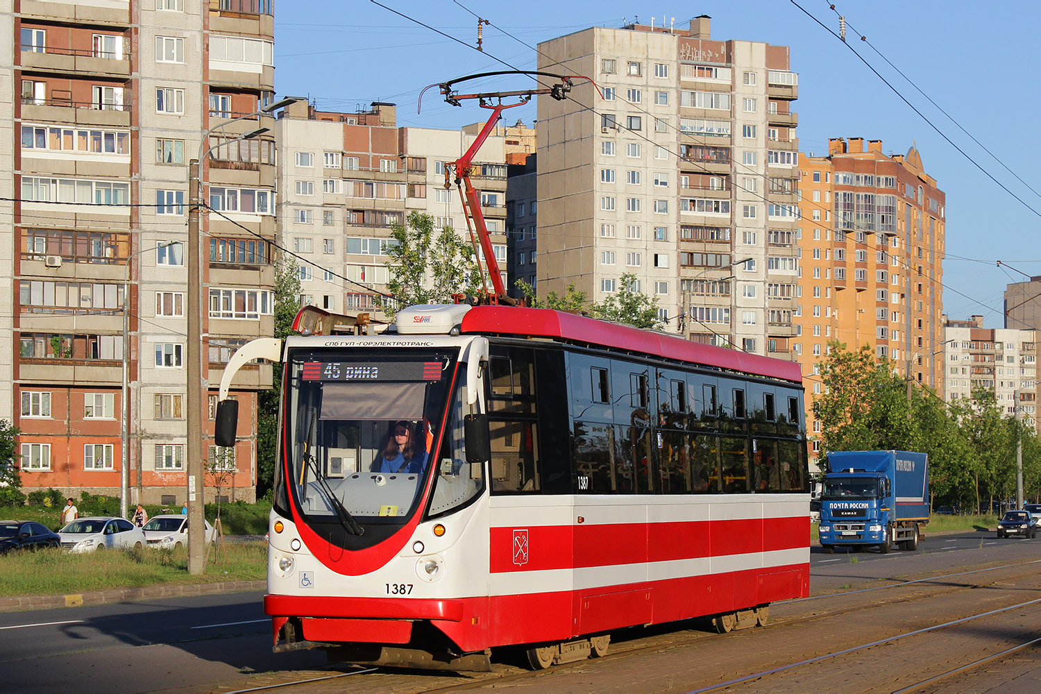 Санкт-Пецярбург, 71-134А (ЛМ-99АВН) № 1387 Санкт-Пецярбург, 71-134А (ЛМ-99АВН) № 1387